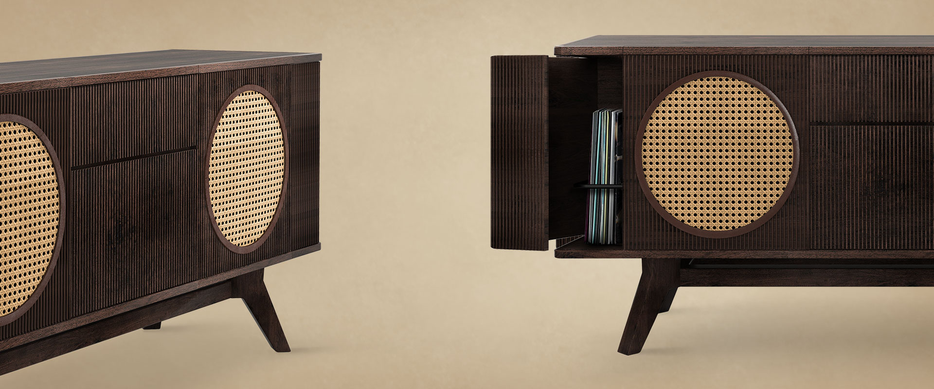 Harisson Sideboard for Vinyl Lps