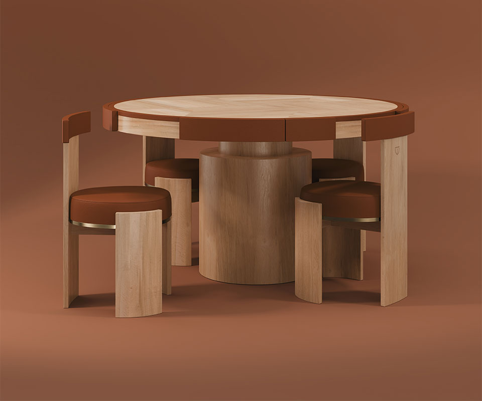 Wesllesly Game Table Set Wesllesly Game Table Set